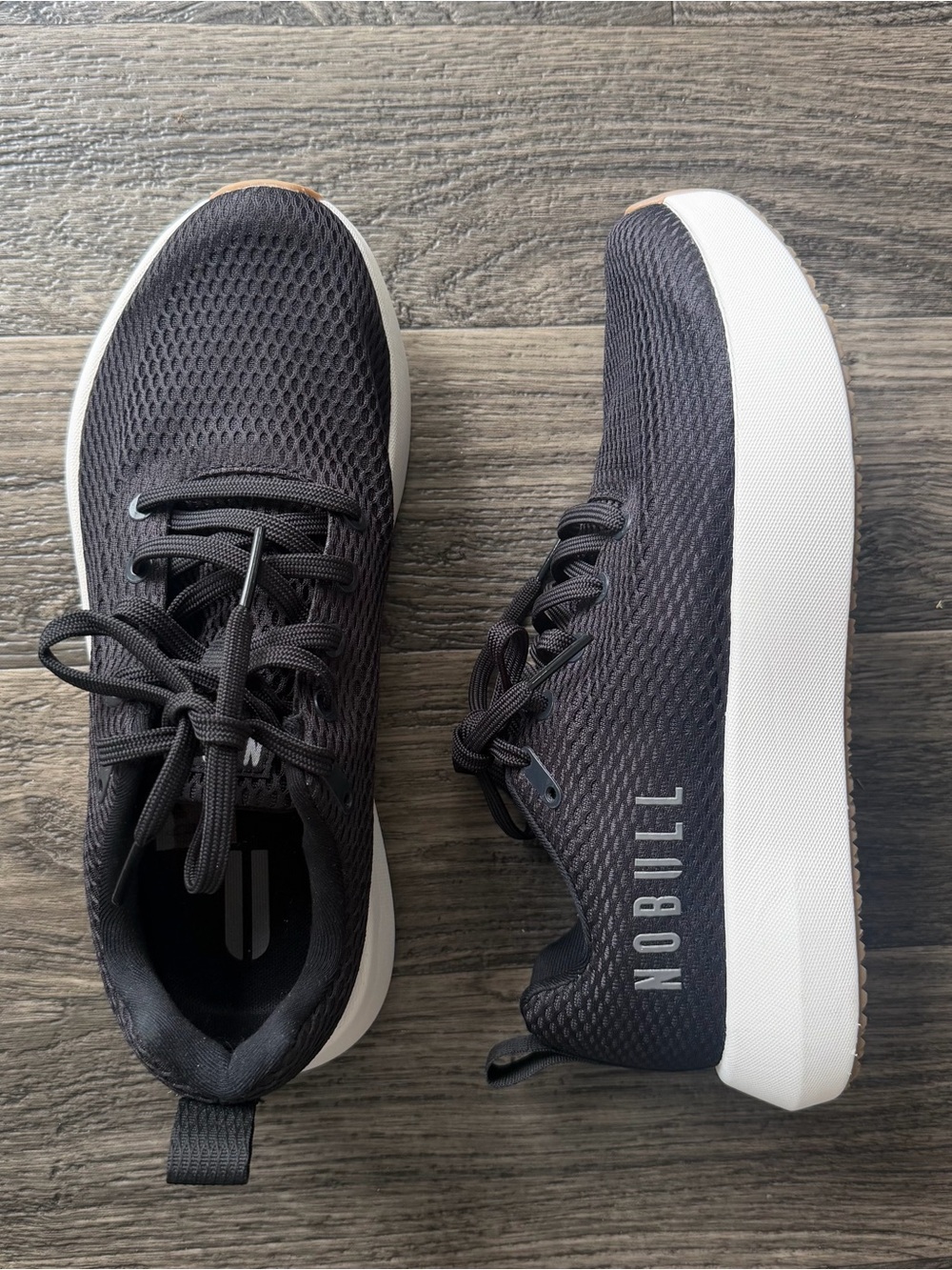 NOBULL Drive 2 Lightweight Hybrid Black Shoe Mesh Running Sneakers